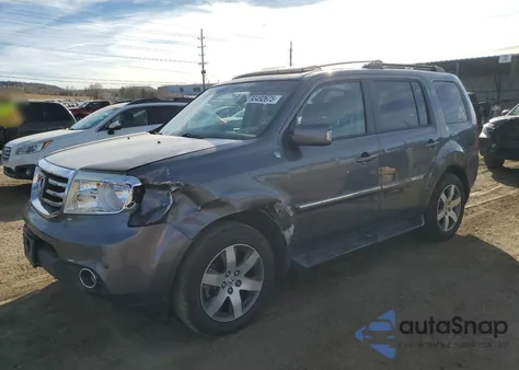 2014 Honda Pilot Touring z USA, uszkodzony, nr VIN 5FNYF4H98EB007220